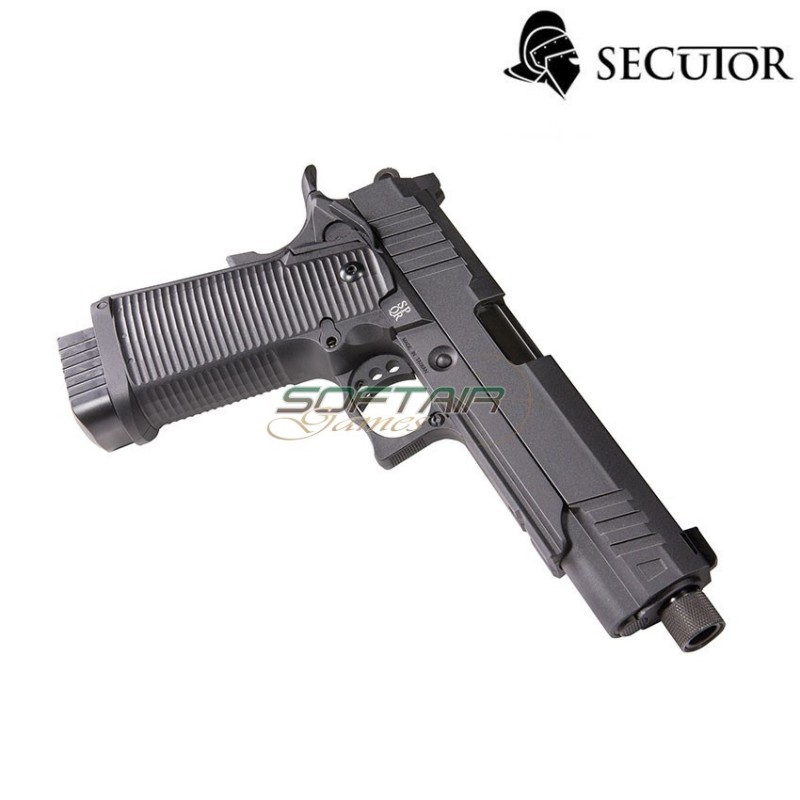 Pistola a co2 ludus vi black blowback secutor (sr-sal0001) Pistola a co2 ludus vi black blowback secutor (sr-sal0001)