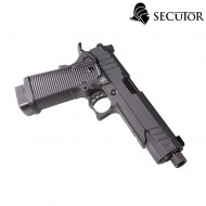 Co2 pistol ludus vi black blowback secutor (sr-sal0001)