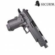 Co2 pistol ludus vi black blowback secutor (sr-sal0001)