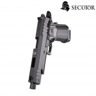 Co2 pistol ludus vi black blowback secutor (sr-sal0001)