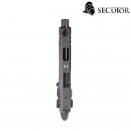 Co2 pistol ludus vi black blowback secutor (sr-sal0001)