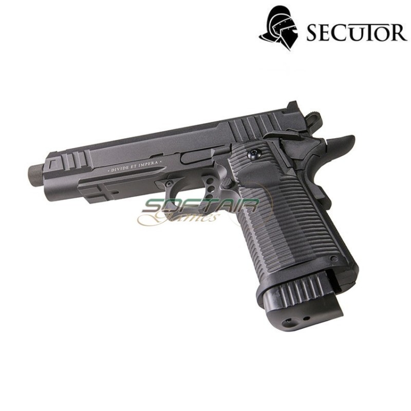Pistola a co2 ludus vi black blowback secutor (sr-sal0001) Pistola a co2 ludus vi black blowback secutor (sr-sal0001)