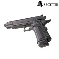Co2 pistol ludus vi black blowback secutor (sr-sal0001)