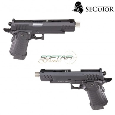 Pistola a co2 ludus xi silver blowback secutor (sr-sal0003)