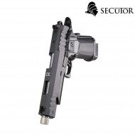 Co2 pistol ludus xi silver blowback secutor (sr-sal0003)