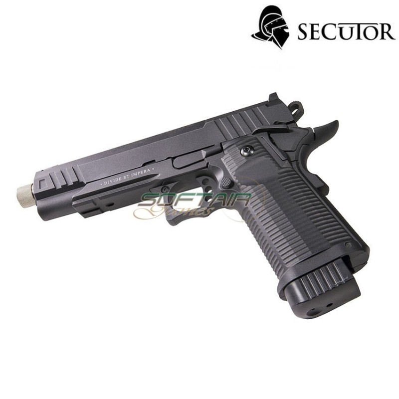 Pistola a co2 ludus xi silver blowback secutor (sr-sal0003)