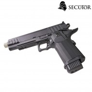 Co2 pistol ludus xi silver blowback secutor (sr-sal0003)