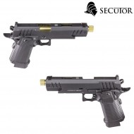 Co2 pistol ludus iii gold blowback secutor (sr-sal0002) Co2 pistol ludus iii gold blowback secutor (sr-sal0002)