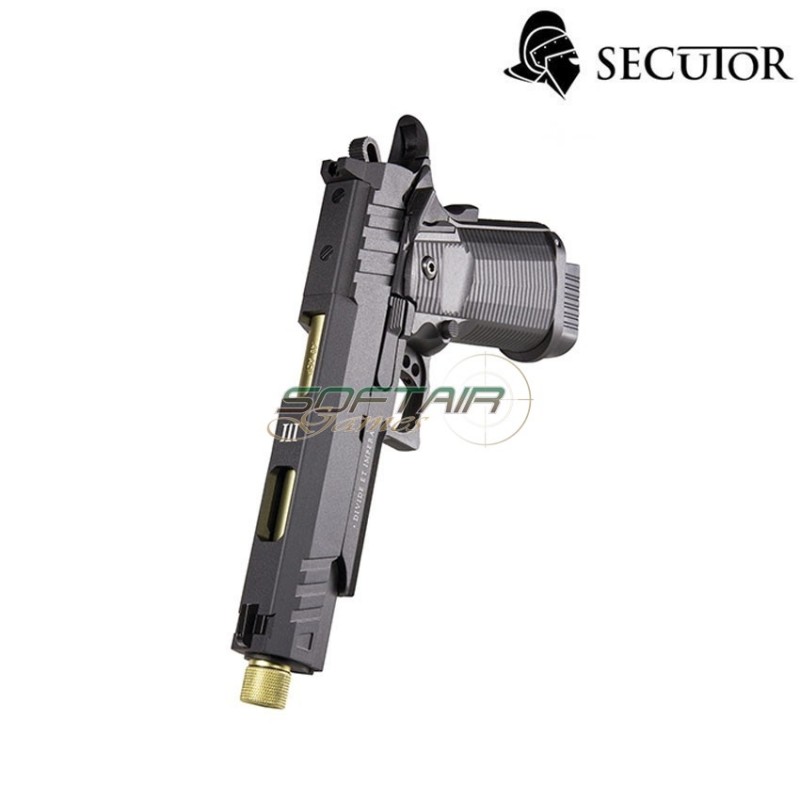 Co2 pistol ludus iii gold blowback secutor (sr-sal0002) Co2 pistol ludus iii gold blowback secutor (sr-sal0002)