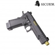 Co2 pistol ludus iii gold blowback secutor (sr-sal0002) Co2 pistol ludus iii gold blowback secutor (sr-sal0002)