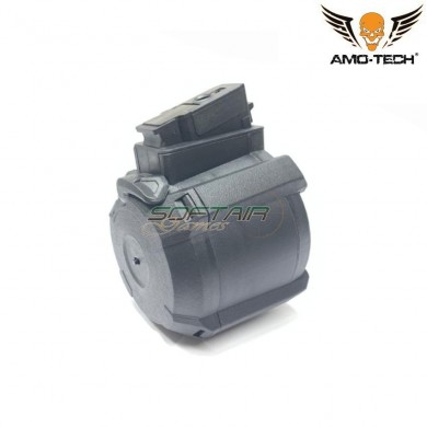 Caricatore elettrico & sound 1200bb echo black per serie ak amo-tech® (amt-esm-echo-bk)