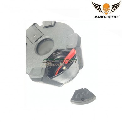 Electric & sound magazine 1200bb echo black for ak series amo-tech® (amt-esm-echo-bk)