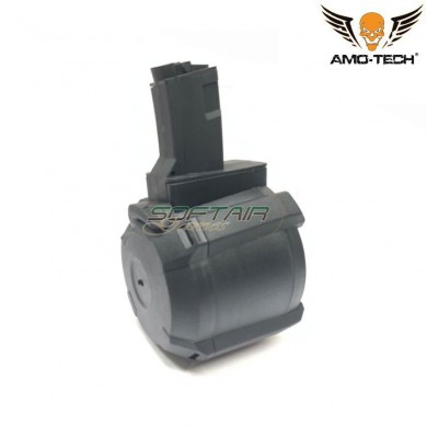 Caricatore elettrico & sound 1200bb foxtrot black per serie mp5 amo-tech® (amt-esm-foxtrot-bk)