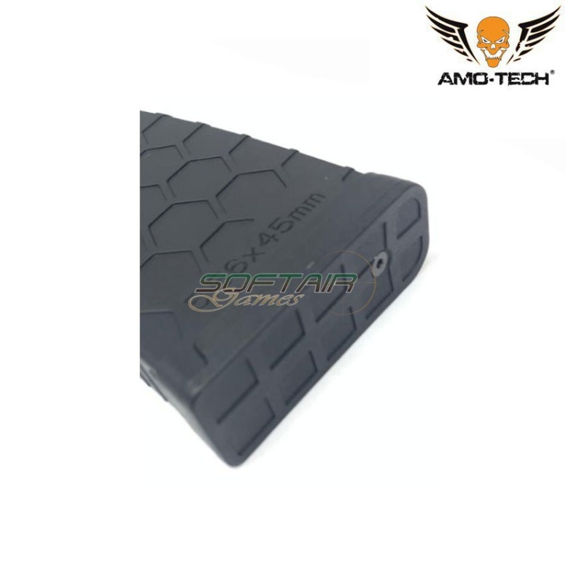Set 5 mid-caps magazines 150bb charlie black for sr25 series amo-tech® (amt-mc-charlie-bk-5)
