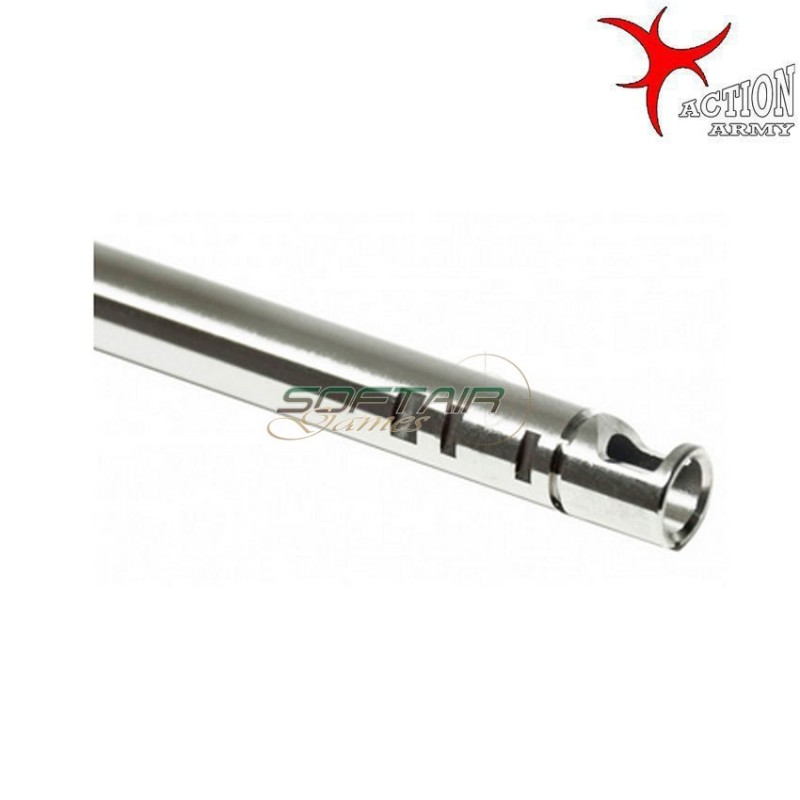 Canna di precisione kjw m700/psg-1 in acciaio 6.01mm x 640mm action army (aa-act522002)