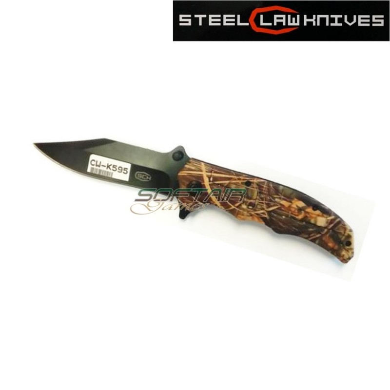Coltello tascabile k595 steel claw knives (sck-cw-k595) - Softair Games -  ASG Softair San Marino