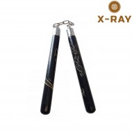 Nunchaku legno nero draghi cinesi x-ray (xr-253) Nunchaku legno nero draghi cinesi x-ray (xr-253)