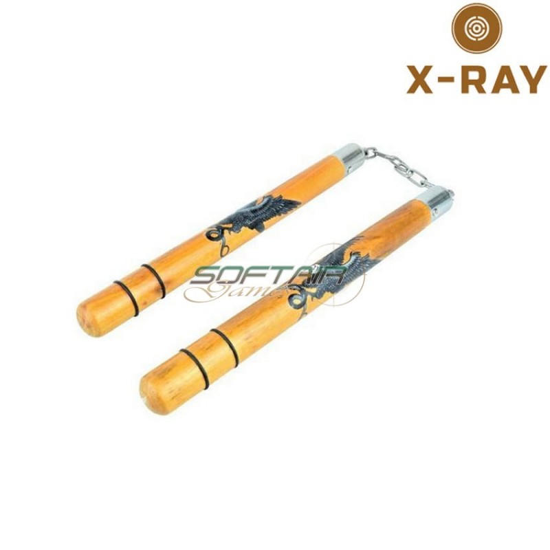Nunchaku wood eagle x-ray (xr-259)