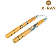 Nunchaku legno aquila & cobra x-ray (xr-259c) Nunchaku legno aquila & cobra x-ray (xr-259c)