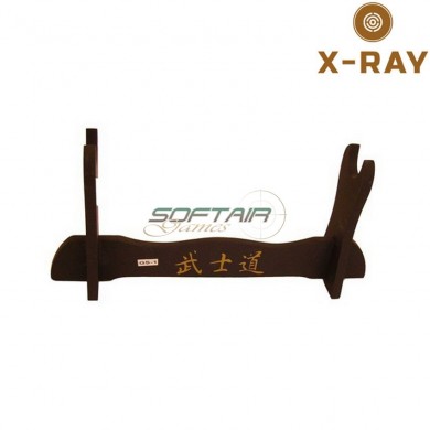 Stand singolo in legno da tavolo per katana x-ray (xr-gs1)