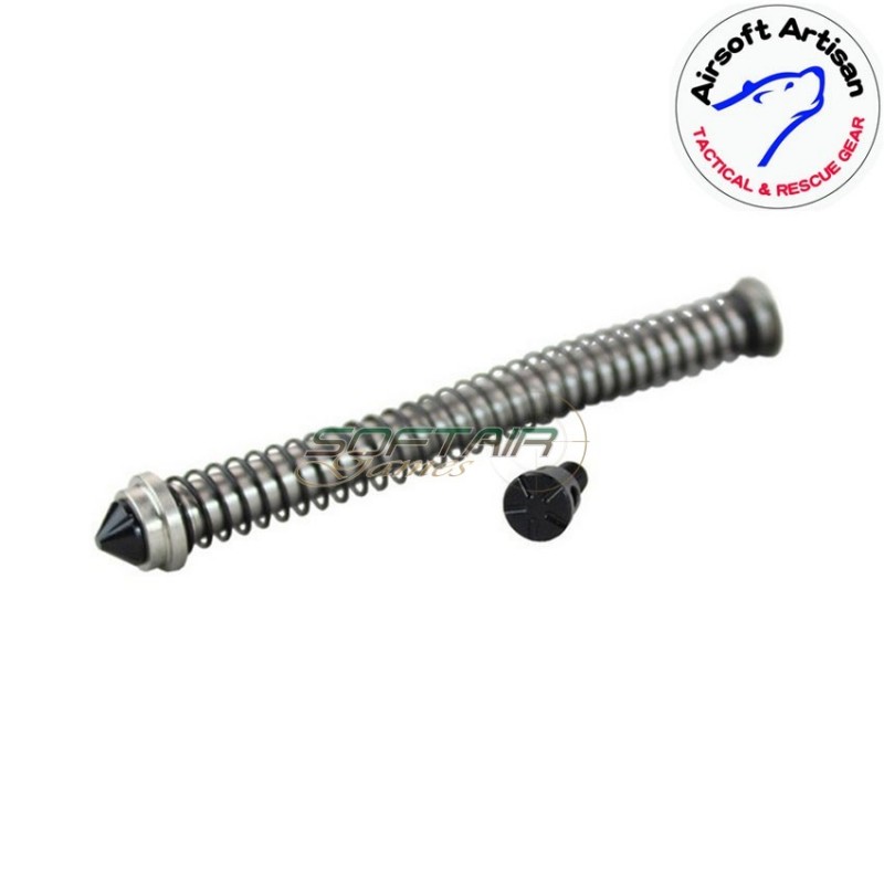 Guidamolla black per glock 17 airsoft artisan (aa-glock-06-bk)