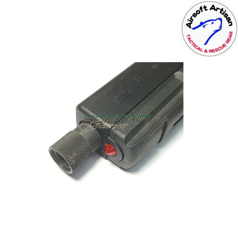 Guidamolla black per glock 17 airsoft artisan (aa-glock-06-bk)