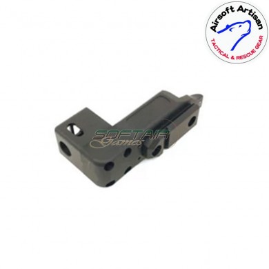 Black compensator for glock series airsoft artisan (aa-glock-07)