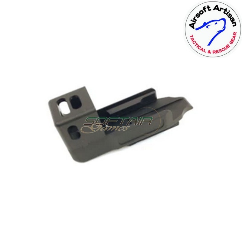 Compensatore black per serie glock airsoft artisan (aa-glock-07)