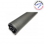 Silencer & inner barrel black 35x220mm 762 type 14mm ccw airsoft artisan (aa-sil-01-bk-a)