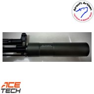 Silenziatore tracer black dtk type 24mm cw airsoft artisan (aa-sil-06-t-24)