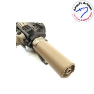 Silencer & flash hider for mp7/vector dark earth sf type 11mm cw airsoft artisan (aa-sil-09-de-b) Silencer & flash hider for mp7/vector dark earth sf type 11mm cw airsoft artisan (aa-sil-09-de-b)