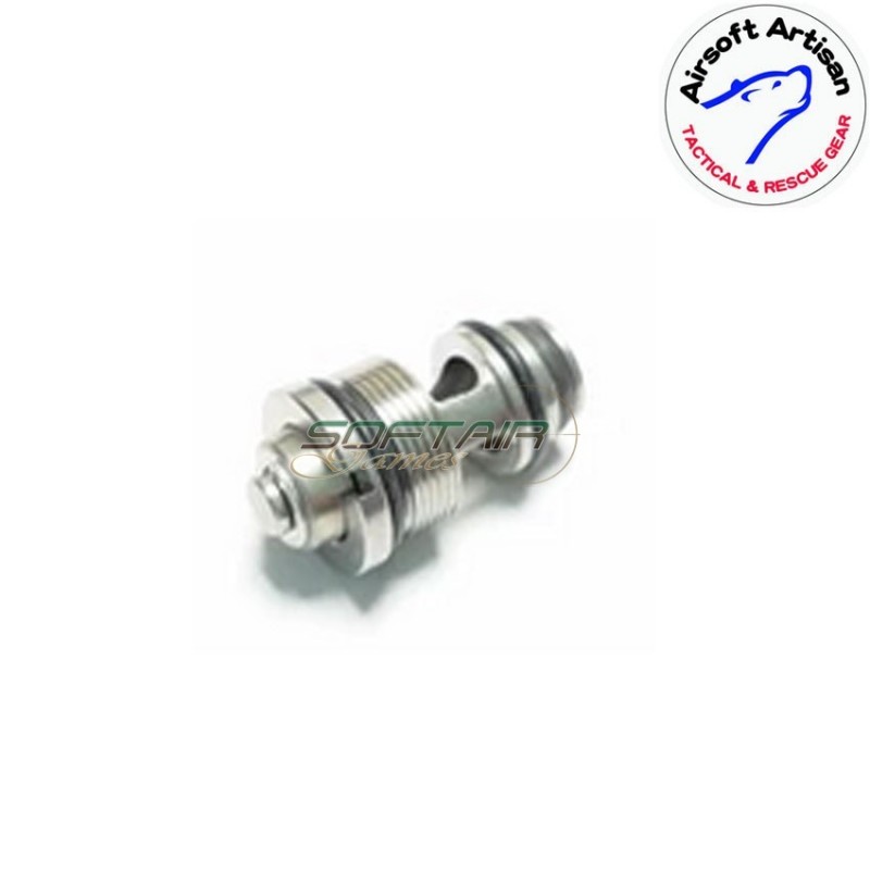 Valvola di scarico high flow long type per marui glock/m&p/m9/px4 airsoft artisan (aa-gbbparts-02)