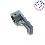 Custom stock black for ares amoeba 013/014/015 airsoft artisan (aa-amoeba-04-bk)