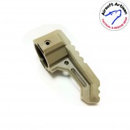 Custom stock dark earth for ares amoeba 013/014/015 airsoft artisan (aa-amoeba-04-de)