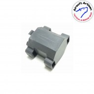 Battery extension unit black for ares amoeba 013/014/015 airsoft artisan (aa-amoeba-05-bk)