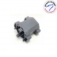 Battery extension unit black for ares amoeba 013/014/015 airsoft artisan (aa-amoeba-05-bk)