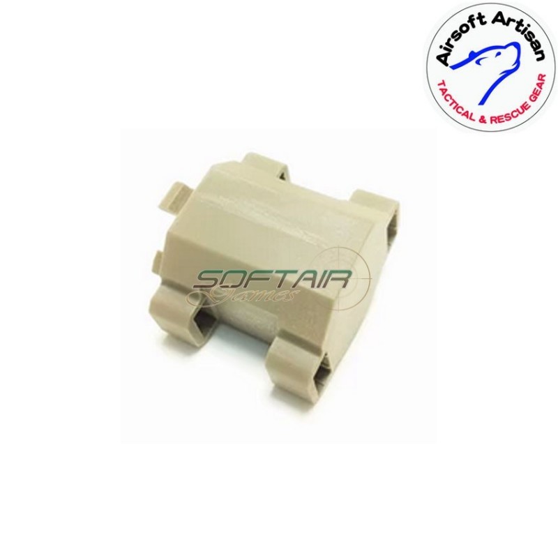 Estensione batteria dark earth per ares amoeba 013/014/015 airsoft artisan (aa-amoeba-05-de)