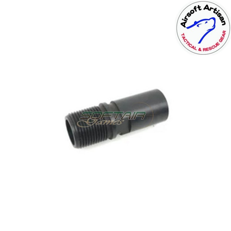 Adattatore mp7 we/marui per silenziatore 14mm ccw airsoft artisan (aa-mp7-01) Adattatore mp7 we/marui per silenziatore 14mm ccw airsoft artisan (aa-mp7-01)