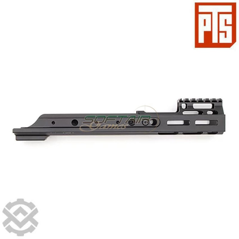 Kinetic™ scar mrex™ LC 4.9" rail black pts® (pts-kn001490307)