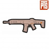 Patch 3d pvc masada dark earth pts® (pts-pt845530313) Patch 3d pvc masada dark earth pts® (pts-pt845530313)