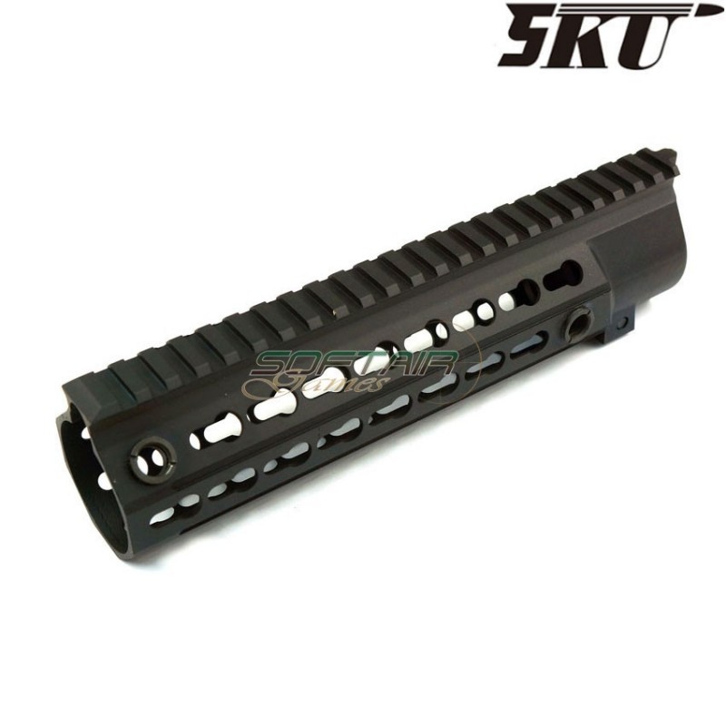 Rail rem ragh keymod 9.5" per 416 type black 5ku (5ku-203-b)