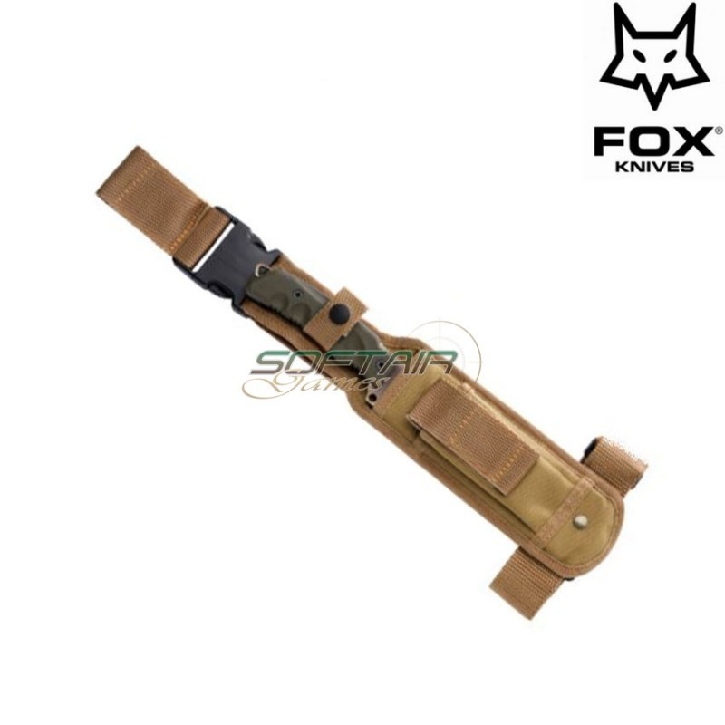 Coltello survival fighting predator i desert camo fox knives (fx-g2dc)