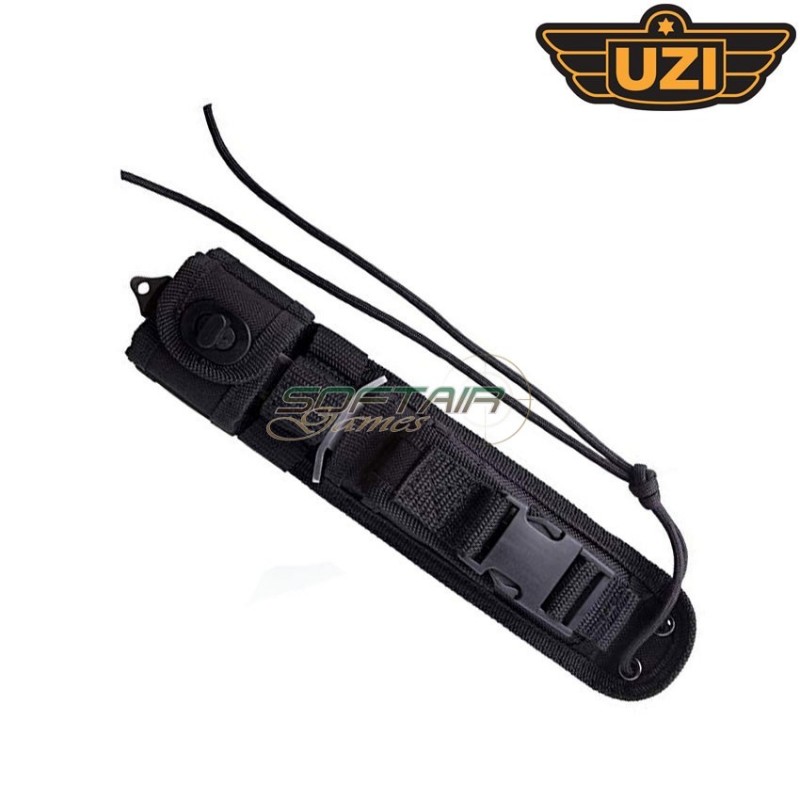 Coltello tactical lama fissa mossad i uzi (uzk-fxb-006)