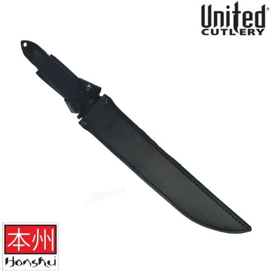 Fixed blade knife tanto i full black honshu united cutlery (uc-2629)