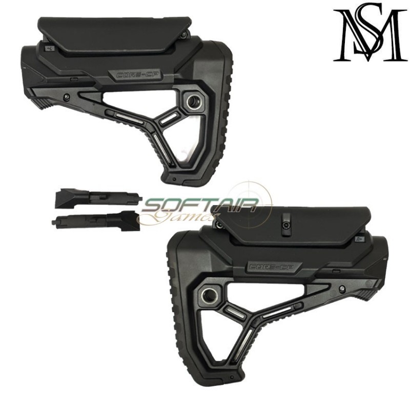 Calcio fab gl-core style black per aeg milsim series (ms-g100-bk)