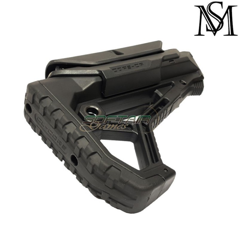 Calcio fab gl-core style black per aeg milsim series (ms-g100-bk)