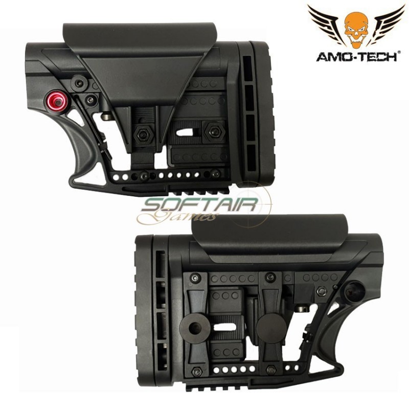 Calcio luth mba-3 style black per aeg amo-tech® (amt-g091-bk)