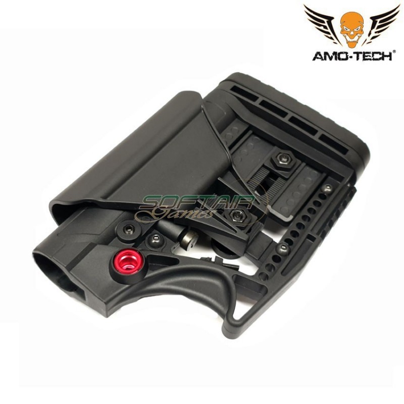 Stock luth mba-3 style black for aeg amo-tech® (amt-g091-bk)