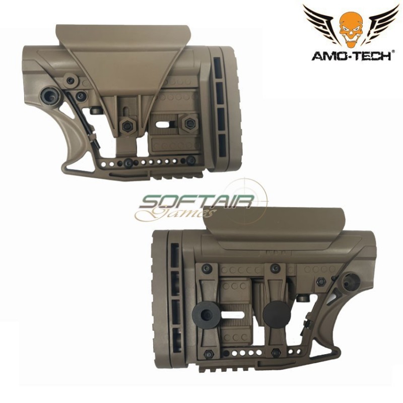 Calcio luth mba-3 style dark earth per aeg amo-tech® (amt-g091-de)