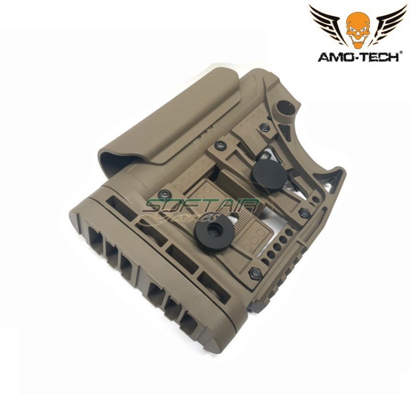 Stock luth mba-3 style dark earth for aeg amo-tech® (amt-g091-de)